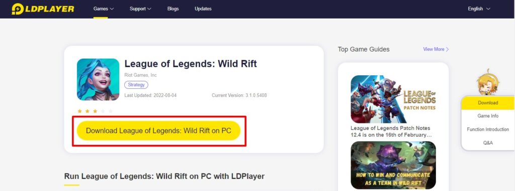 Download League of Legends: Wild Rift on PC with NoxPlayer - Appcenter