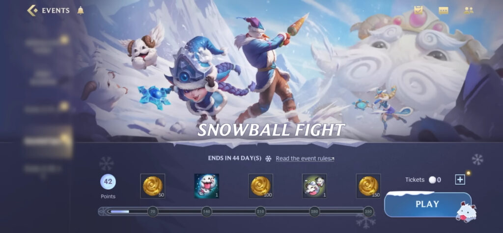 Wild Rift Snowball Fight