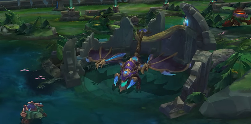 The Hex Elder Dragon in Wild Rift