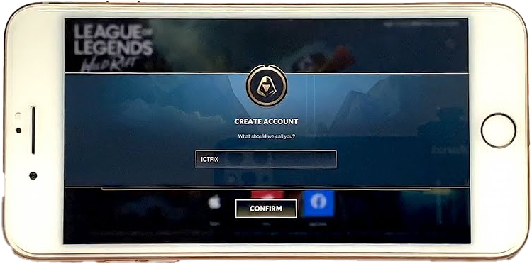 Connect account Wild Rift
